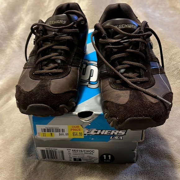 Shoes Women Gym Shoes By Skechers Size 11 Chocolate Brown Poshmark
